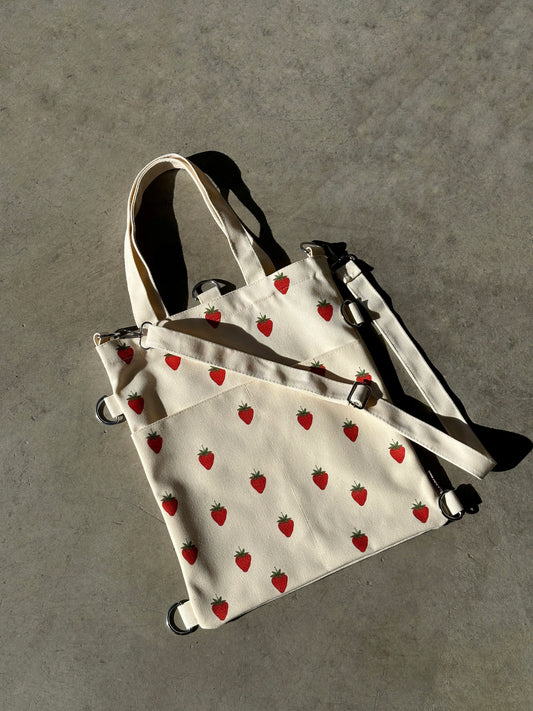 Berry Strawberry Tote