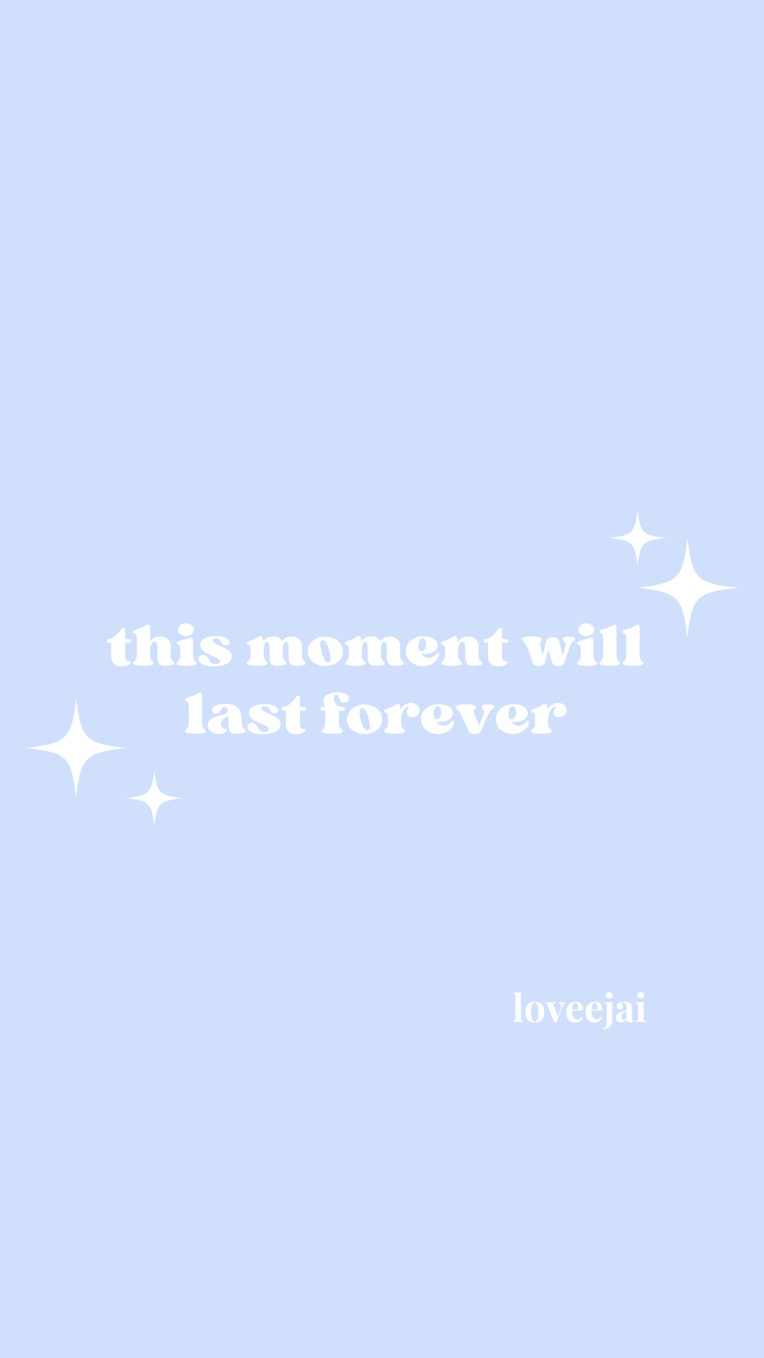 THIS MOMENT Mini Crossbody (Light Blue)