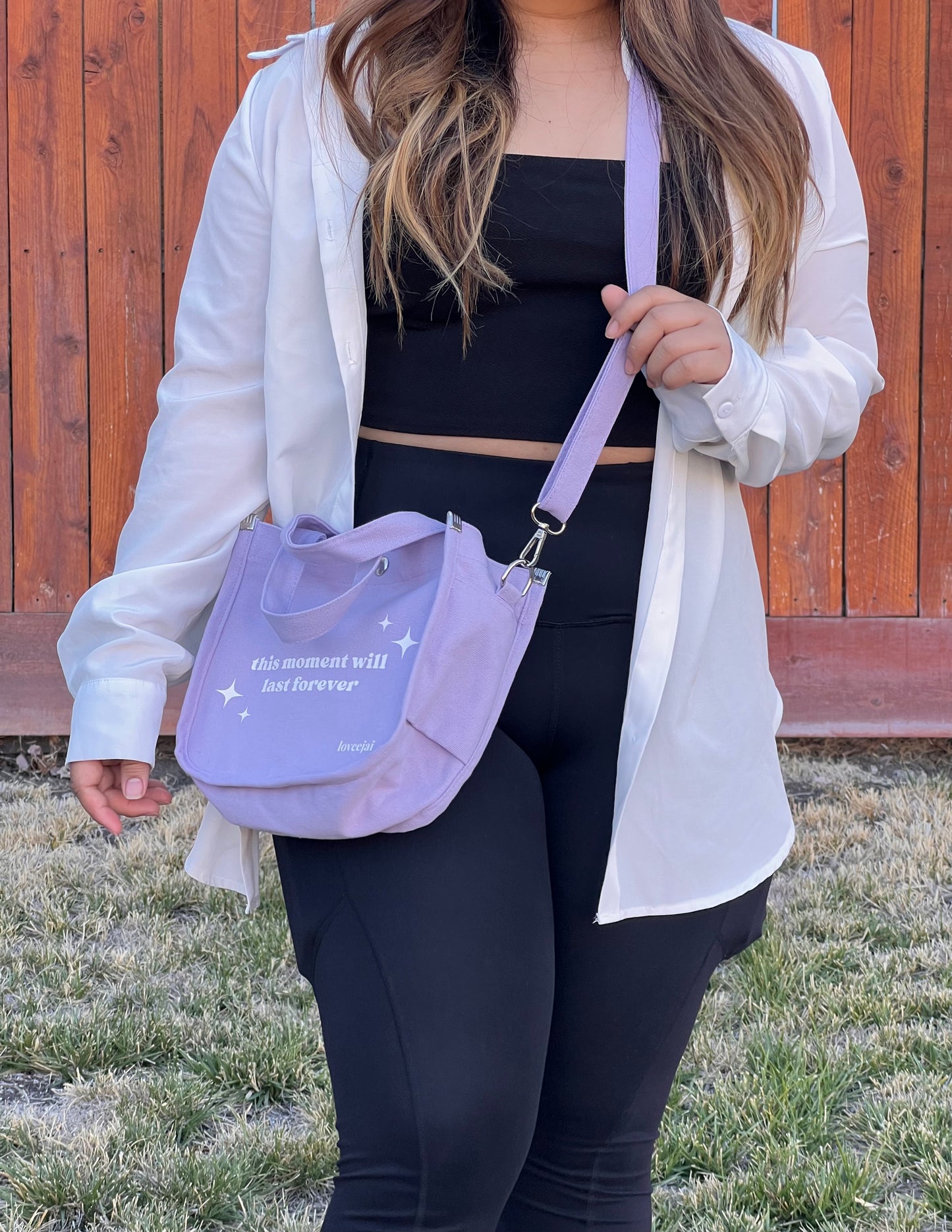 THIS MOMENT Mini Crossbody (Lilac)